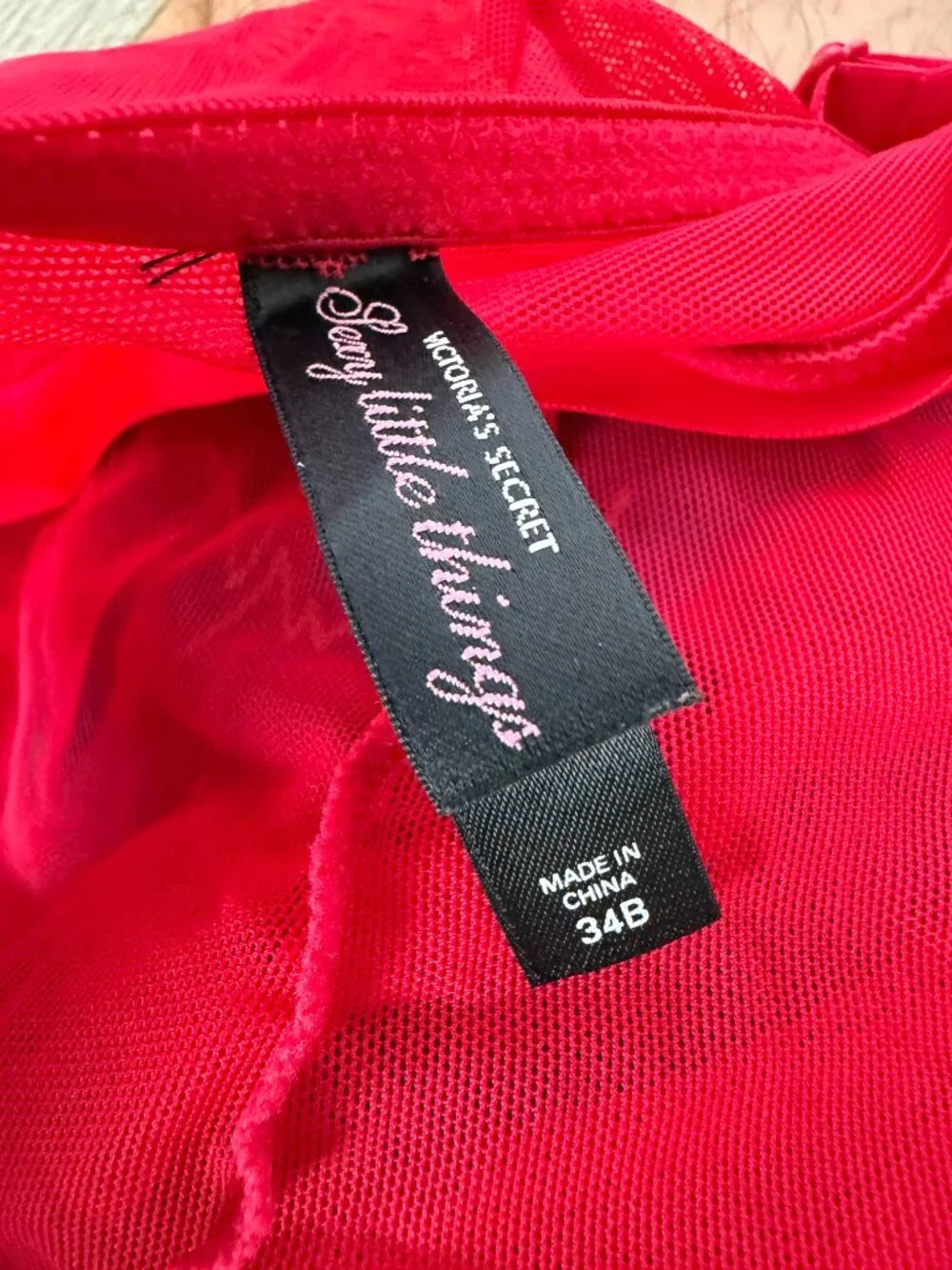 Victoria’s Secret Sexy Little Things Hot Pink Babydoll & Open Crotch Panty Set - Picture 13 of 13